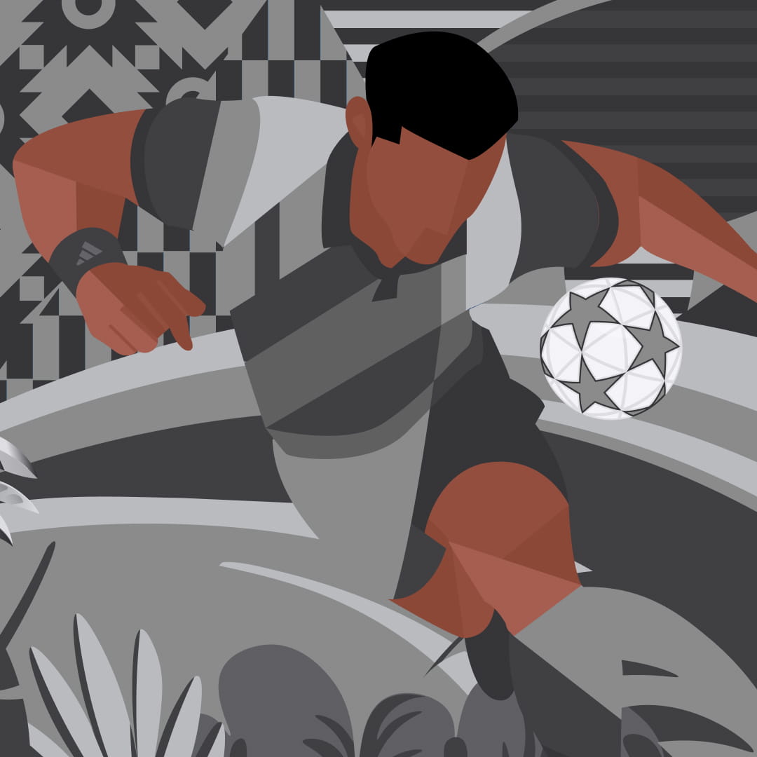 A visual from the Adidas project