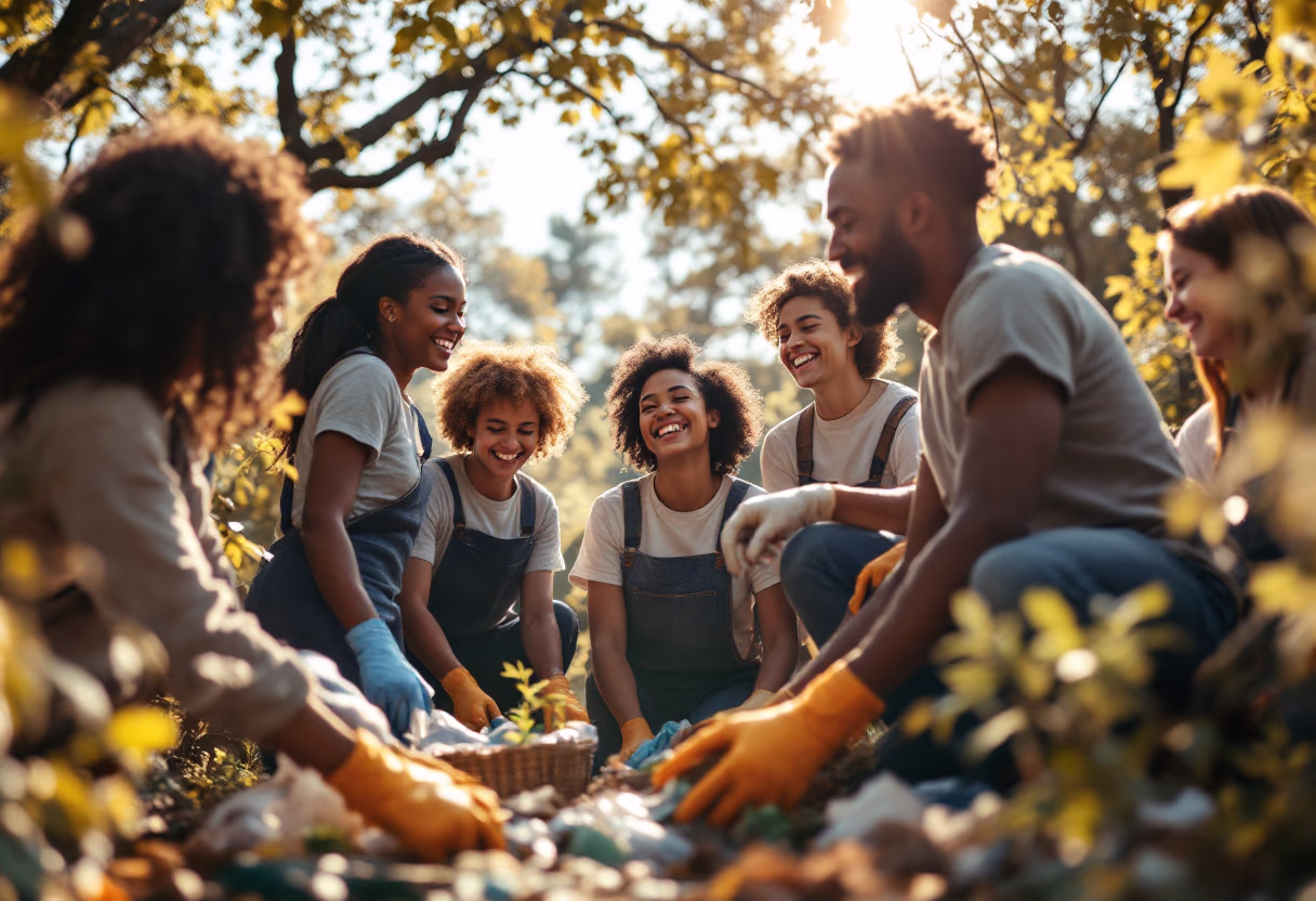 image of participants in an activity (for a nonprofit & charity)
