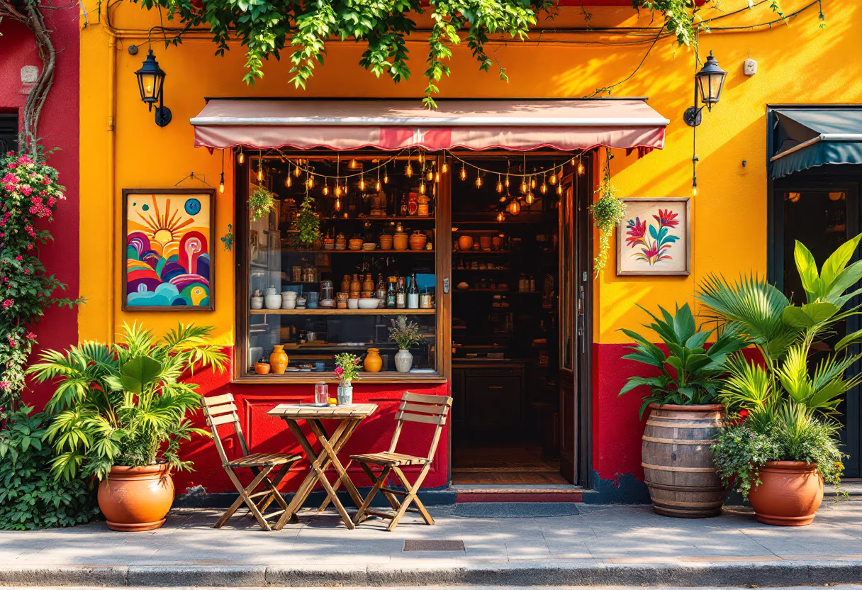 image of restaurant location from the street (for a mexican restaurant)