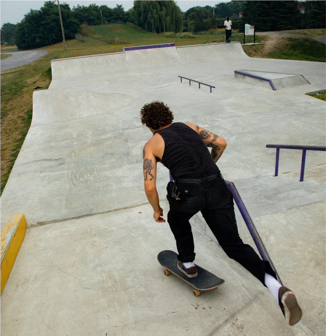 Marc-André Séguin, skateur au skate park Tempslibre