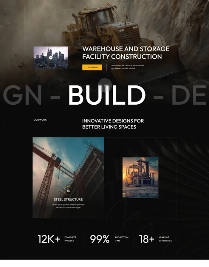 Landing page image