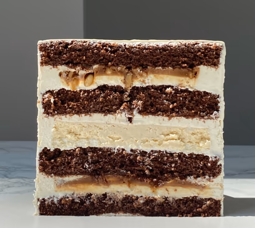 Snickers cake