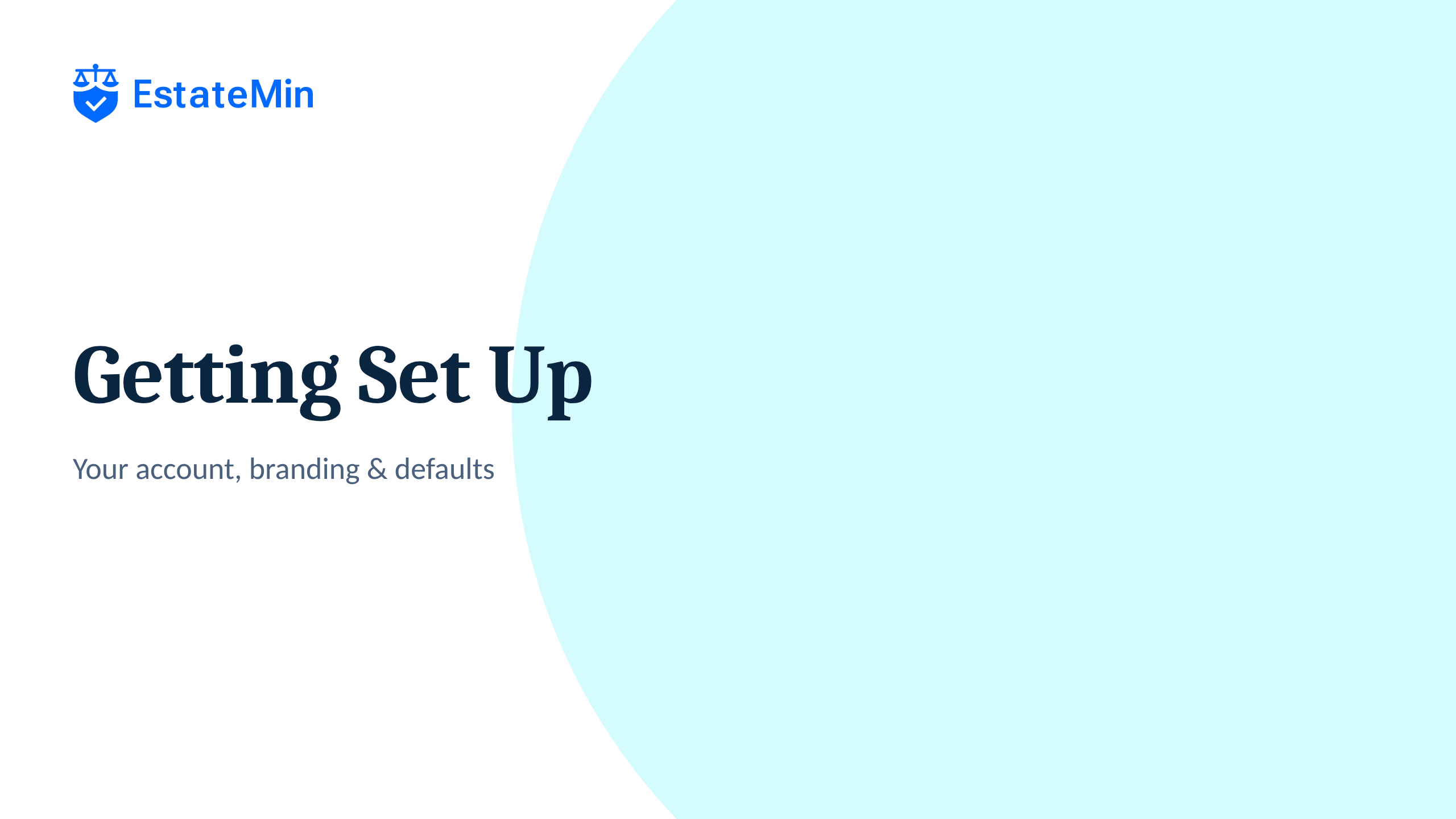 1. Getting Set Up
