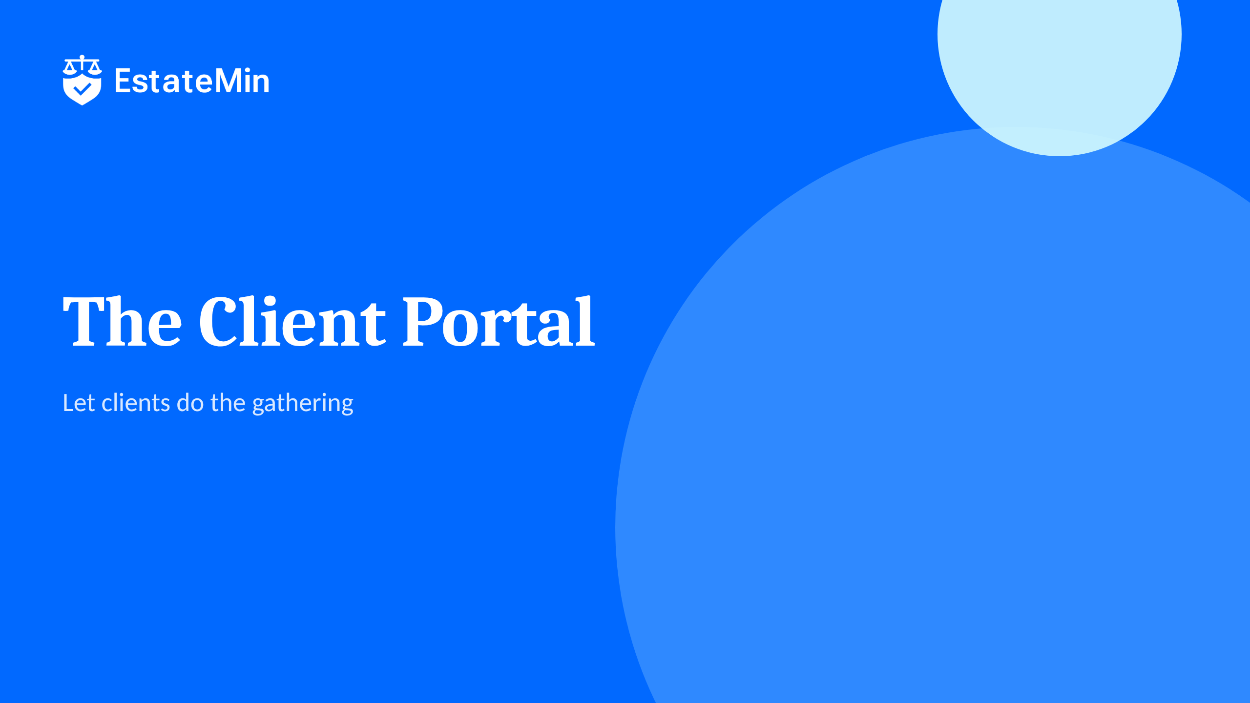 4. The Client Portal