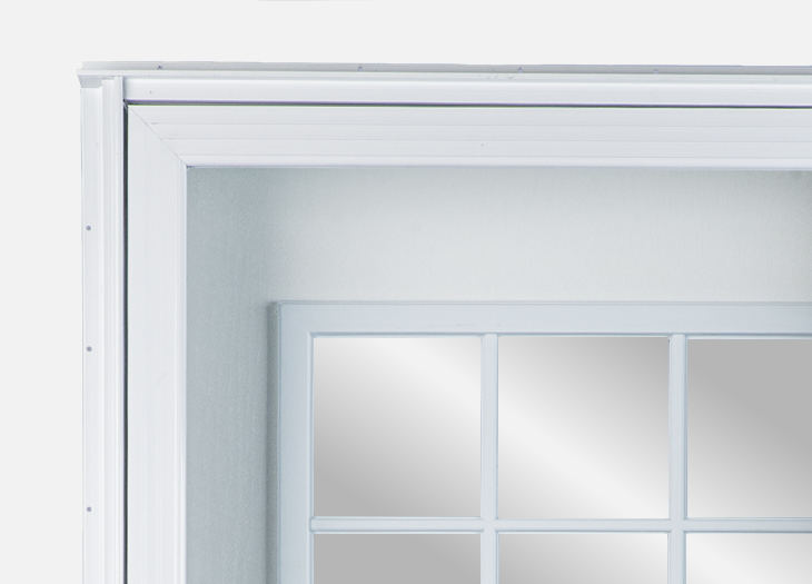 Close-up of 9000 Series Door Frame