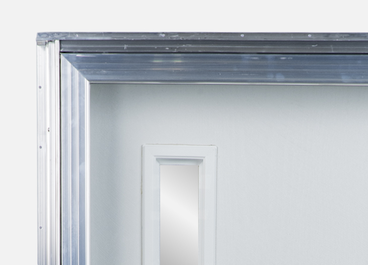Close-up of 8000 Series Door Frame