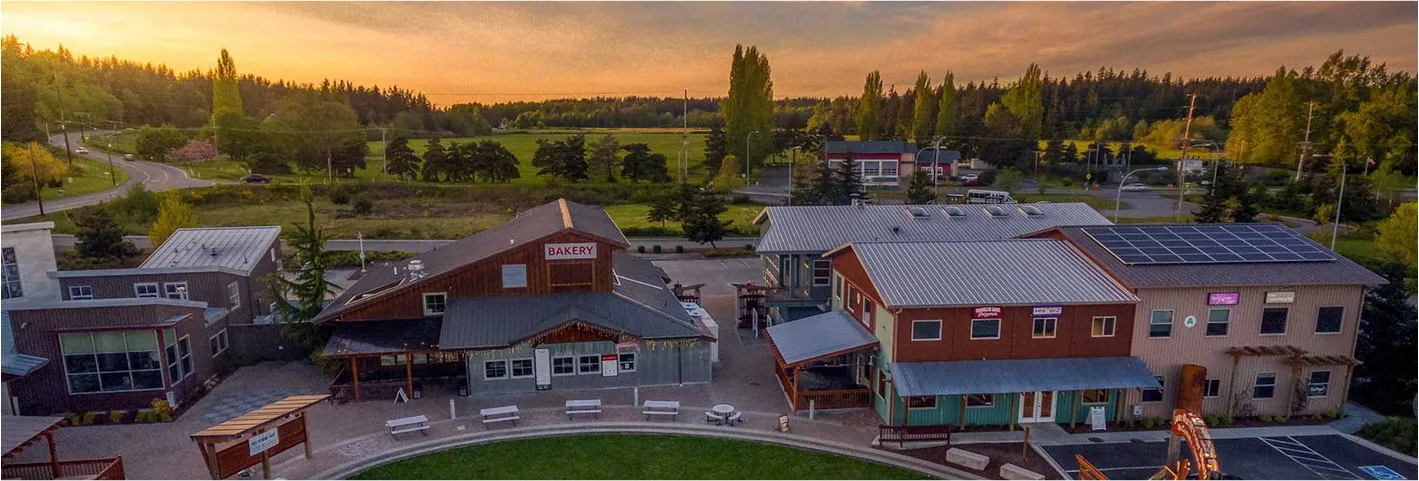 Camano Commons Ariel View