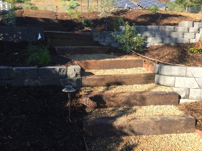 In-Progress Backyard Landscaping Project by Jessie Flores Landscape Co. in Thousand Oaks, CA