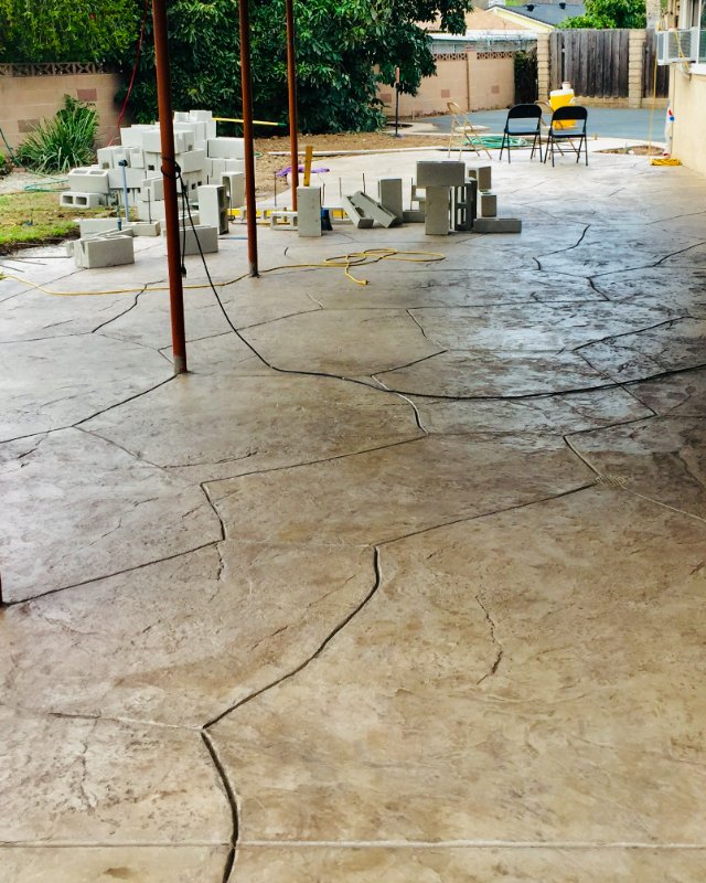 Custom Stone Walkway Installation by Jessie Flores Landscape Co. in Thousand Oaks, CA