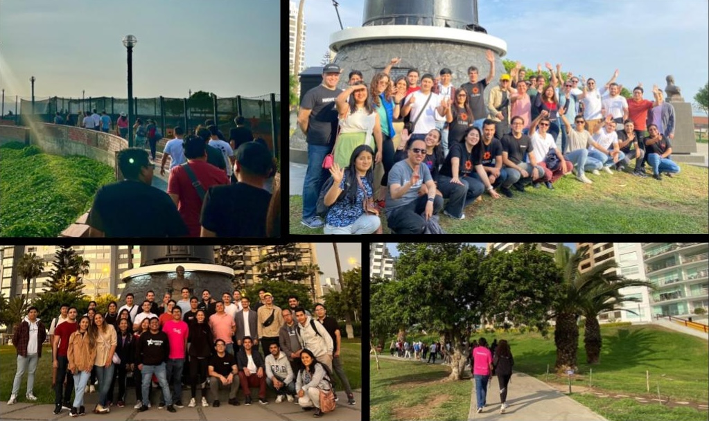 Foto evento Meet Pink, Lima, Noviembre 2023