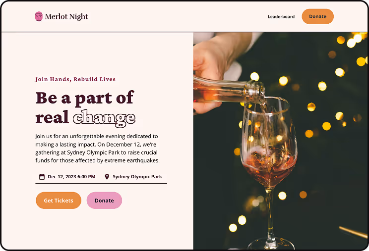 Leverage events to drive growth