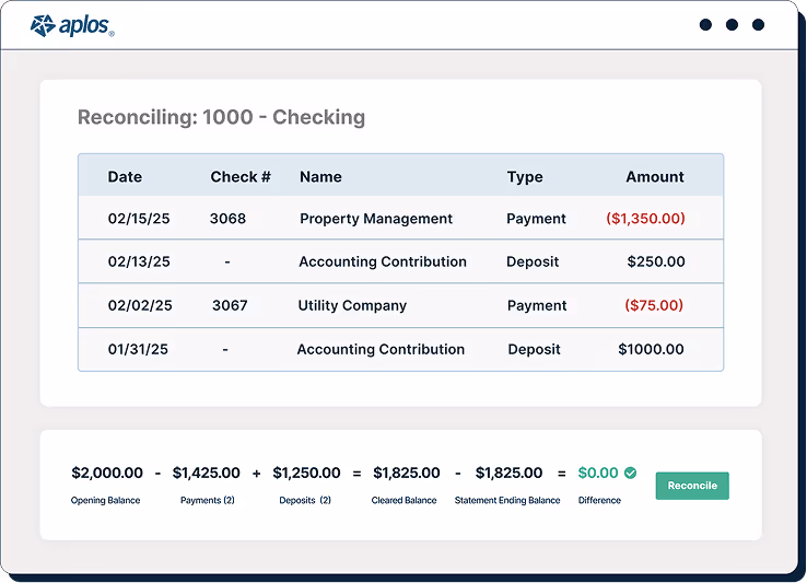 Keep your financial records accurate