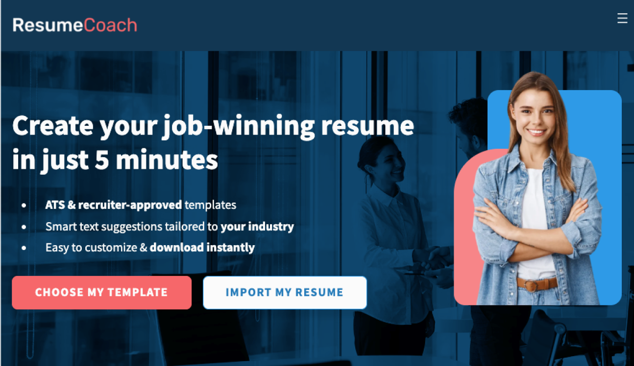 Screenshot of the Truity website