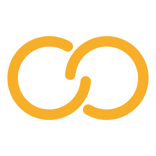 Two circles intertangled
