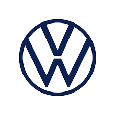 The circular logo combines the letters V and W, symbolizing reliability in automobiles.