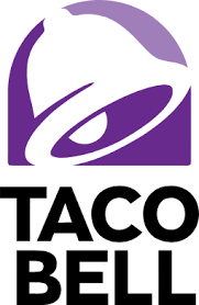 Recognizable for its playful bell icon that embodies fast food culture.