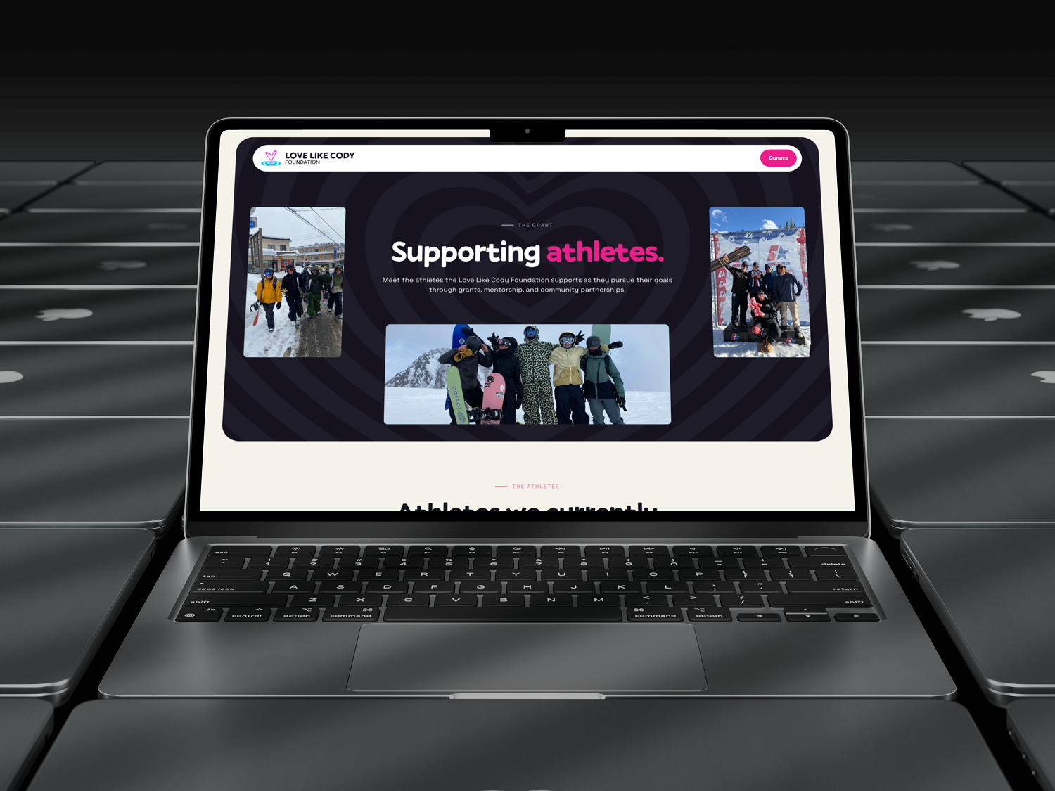 Love Like Cody Foundation website project by Peak Digital Studio
