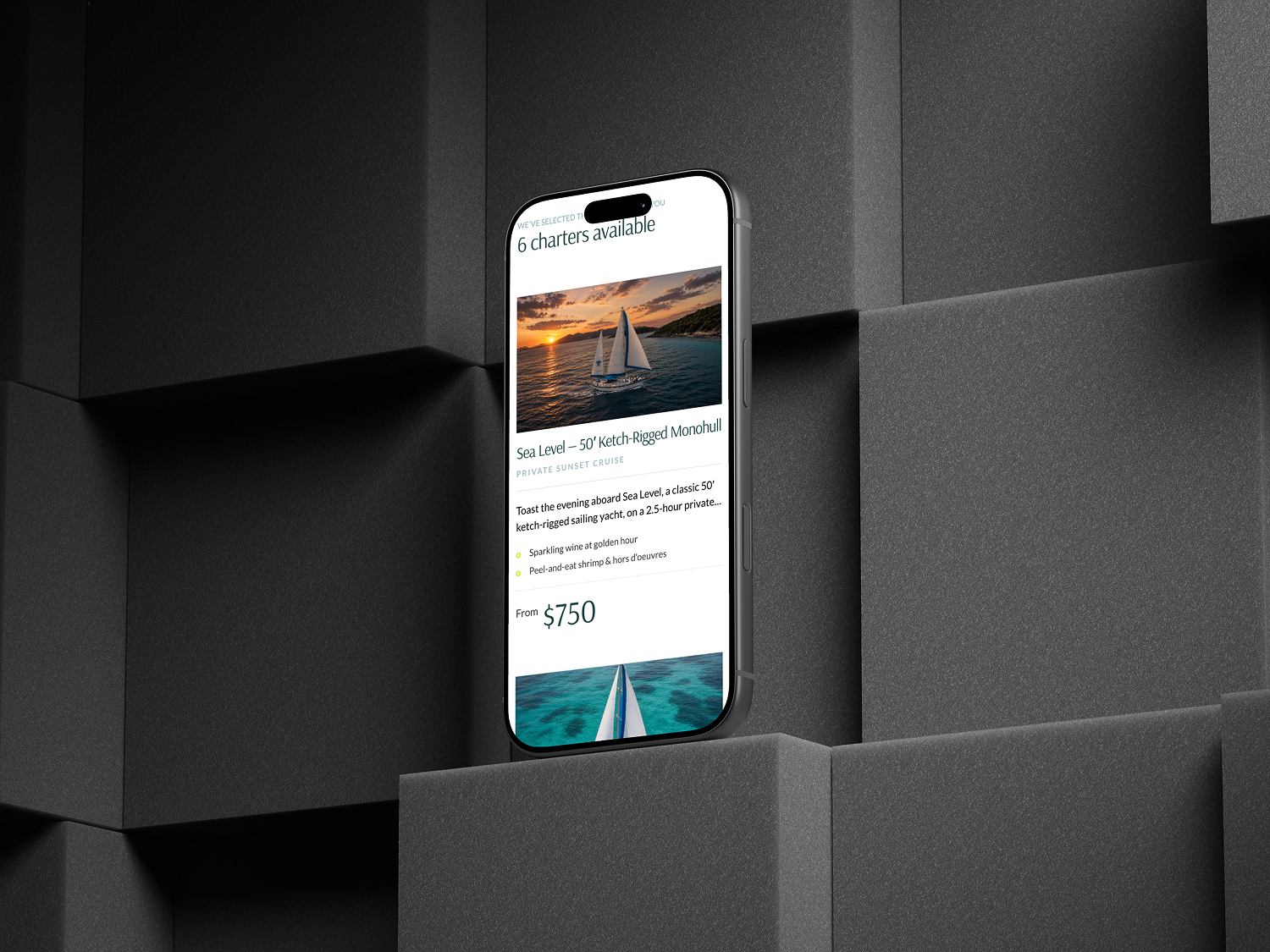 Caribbean Boat Concierge website project by Peak Digital Studio