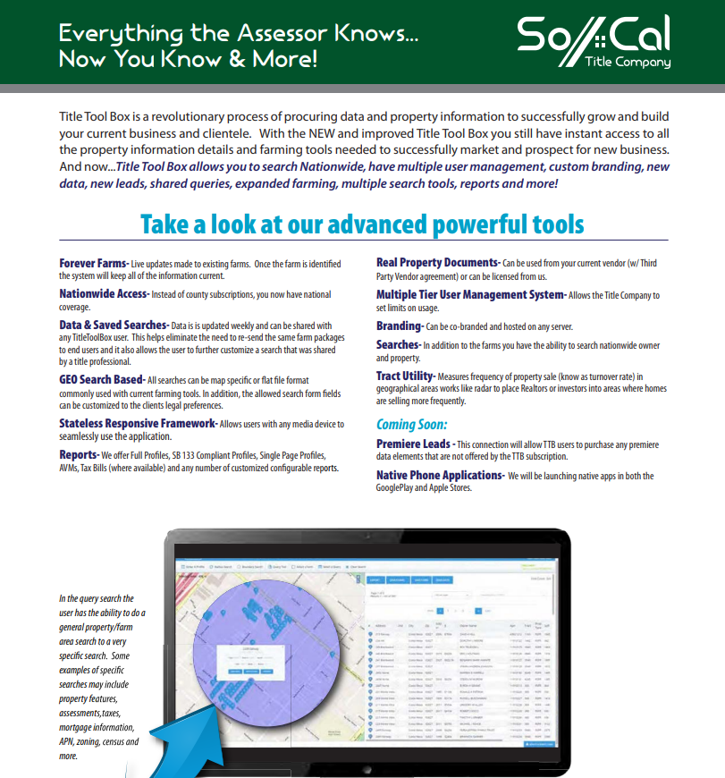 TitleTools QuickStart