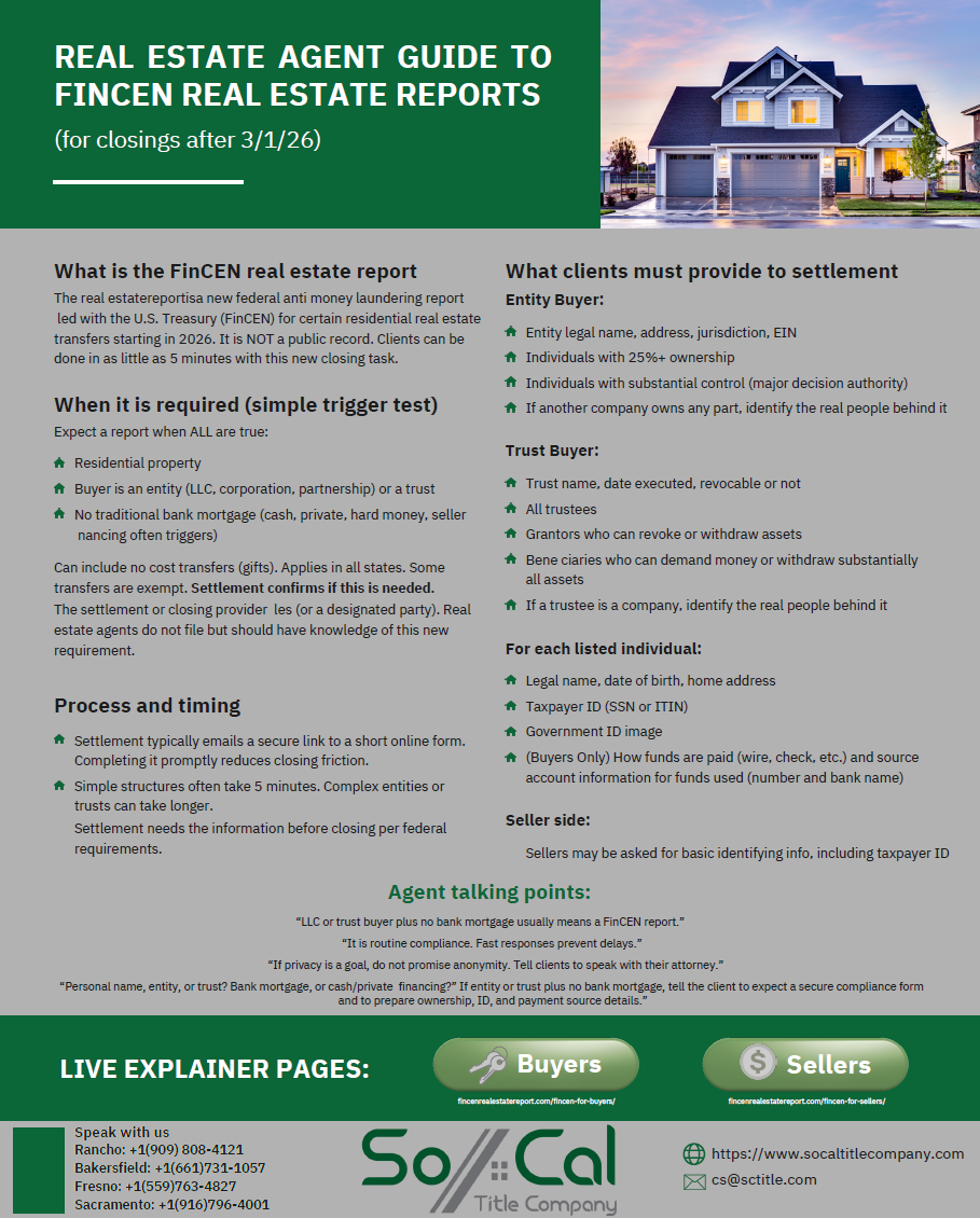 FinCEN Real Estate Agent Guide