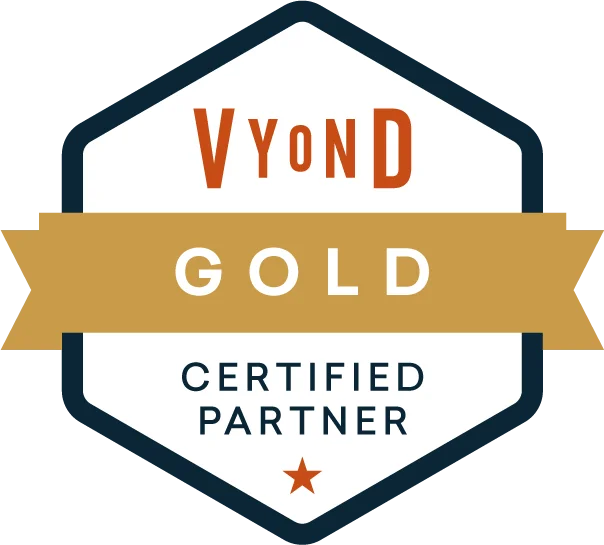 Vyond Certified Gold Partner