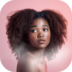 young black woman