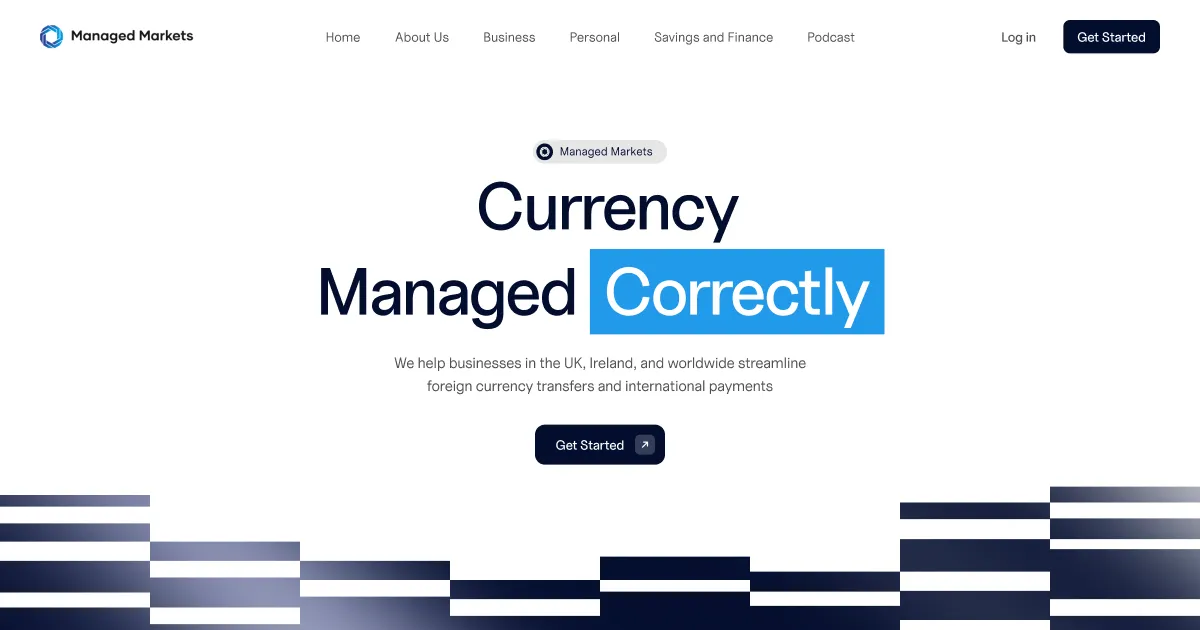 International Payments for Businesses Managed Markets UK logo