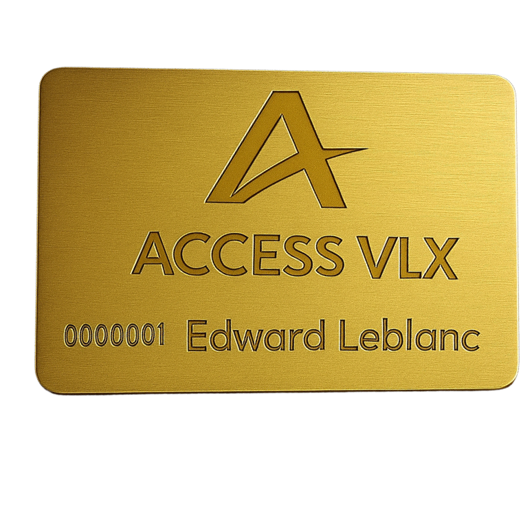 Access VLX Gold card image