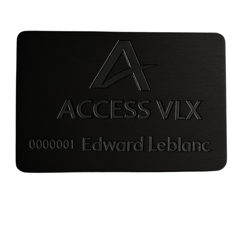 Access VLX Black Card image