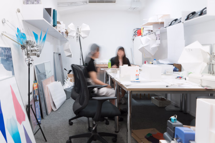 Collaborative Workspace with people