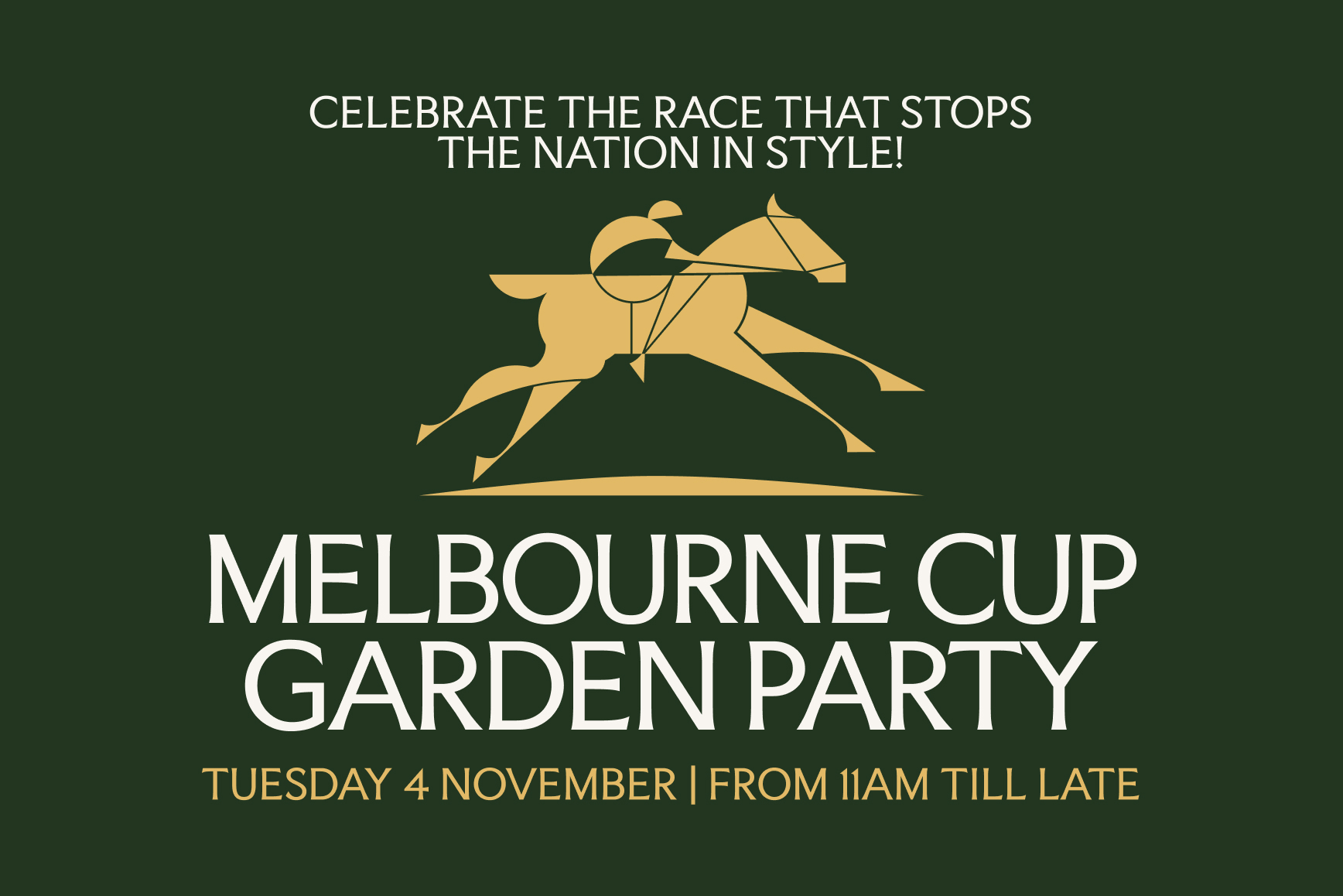 Melbourne Cup Day Garden Party
