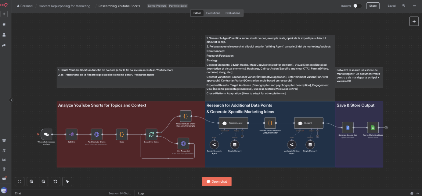 Automated YouTube Shorts Strategy Generation