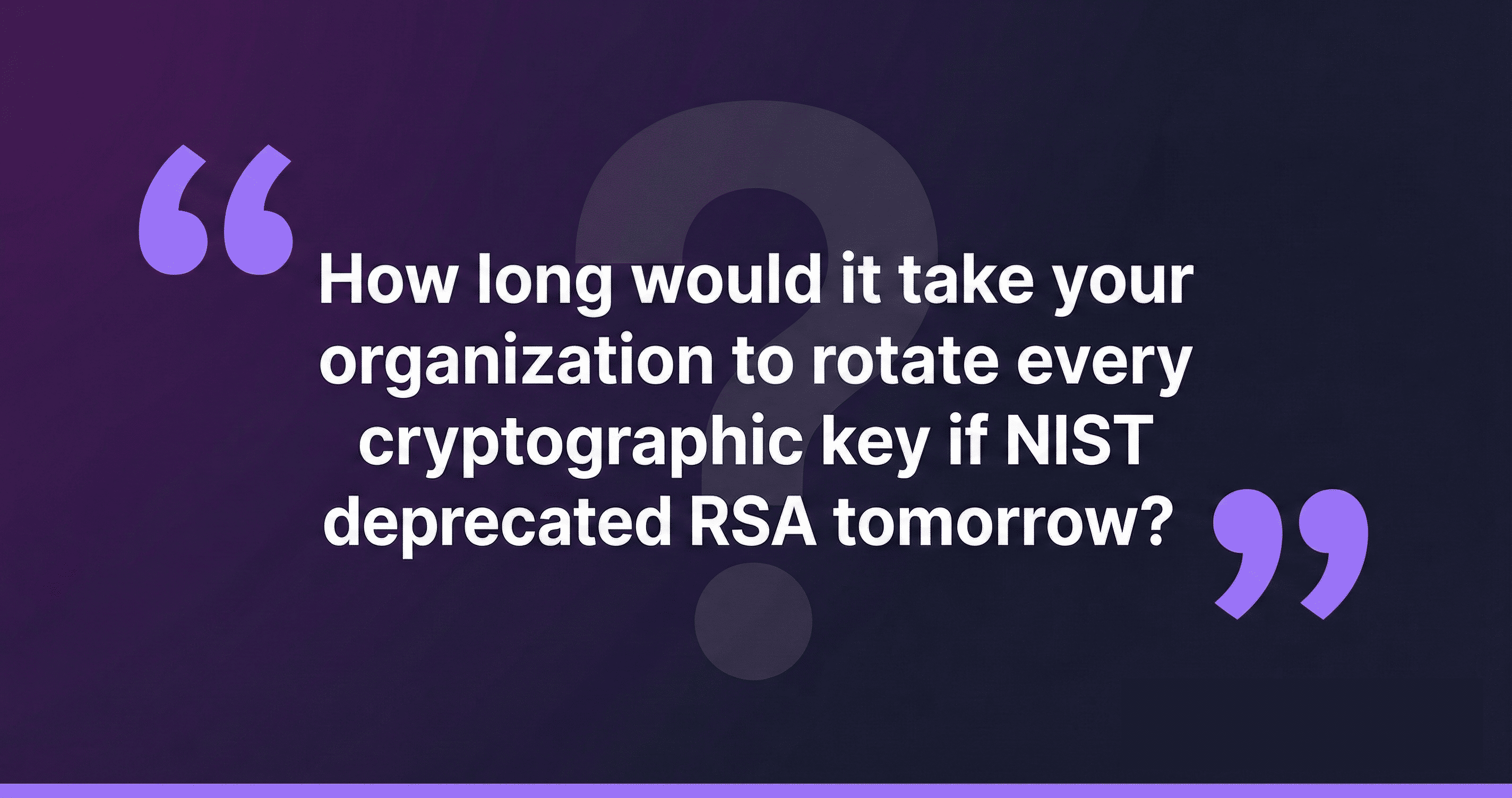 Cryptographic Sovereignty vs standardizaiton