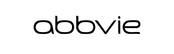 AbbVie company logo in black text.