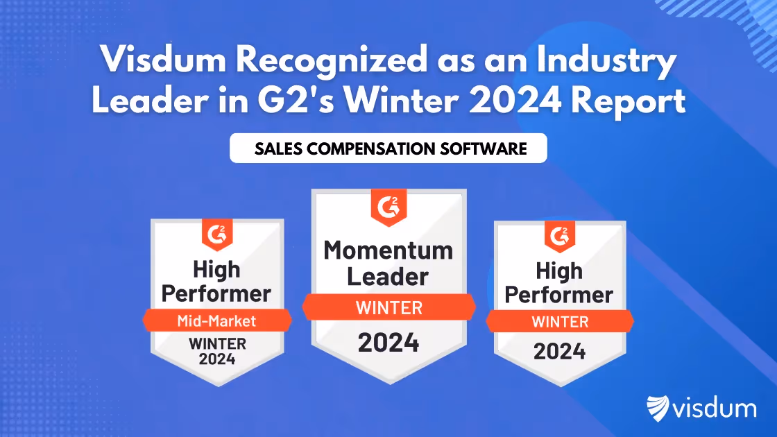 Visdum recognized as a industry leading Compensation Management software by G2