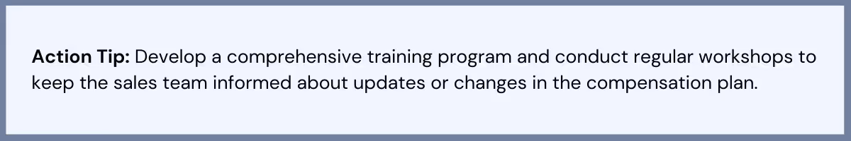 Solution #8 for poor sales compensation plans