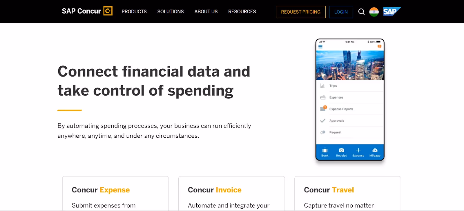 Expense management tool for CFOs: Concur 