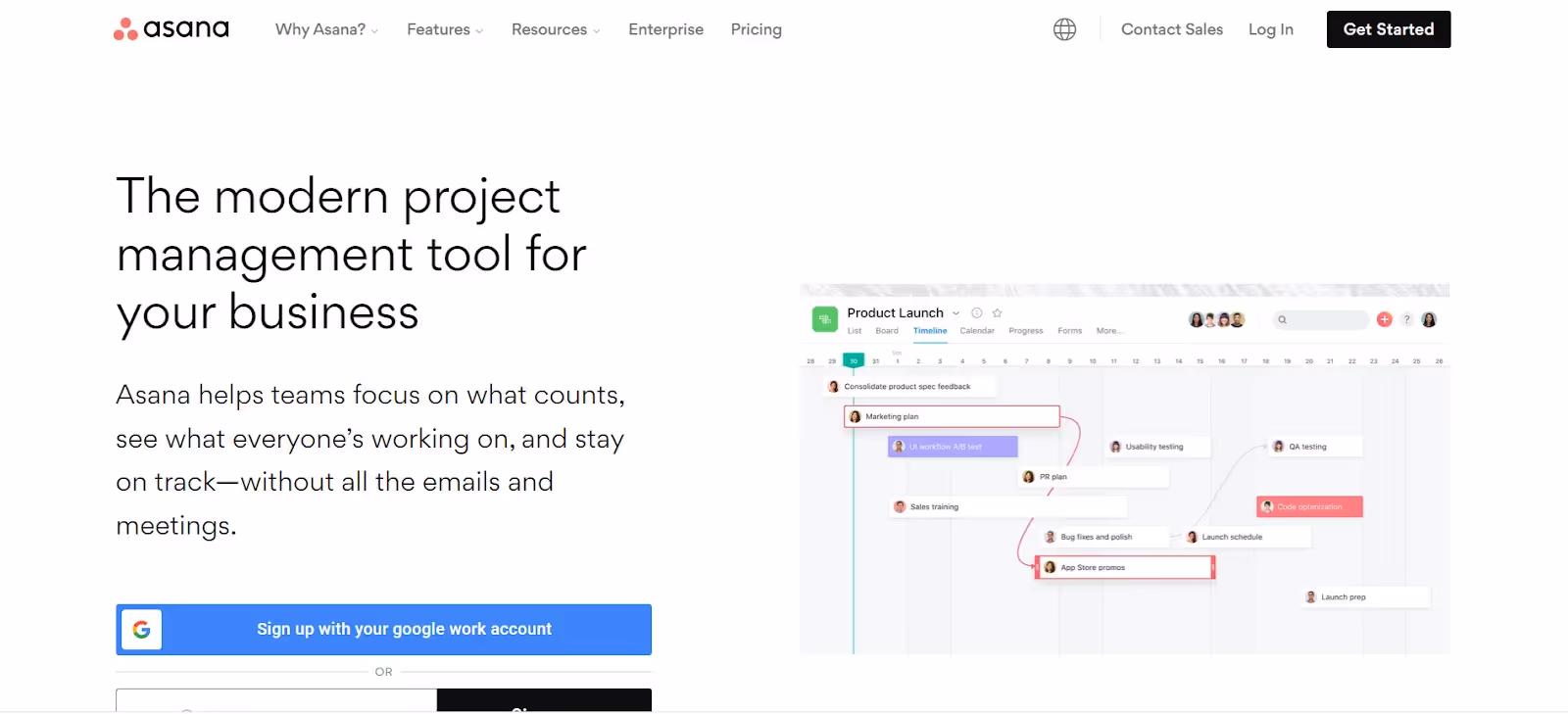 Project management tools for CFO: Asana