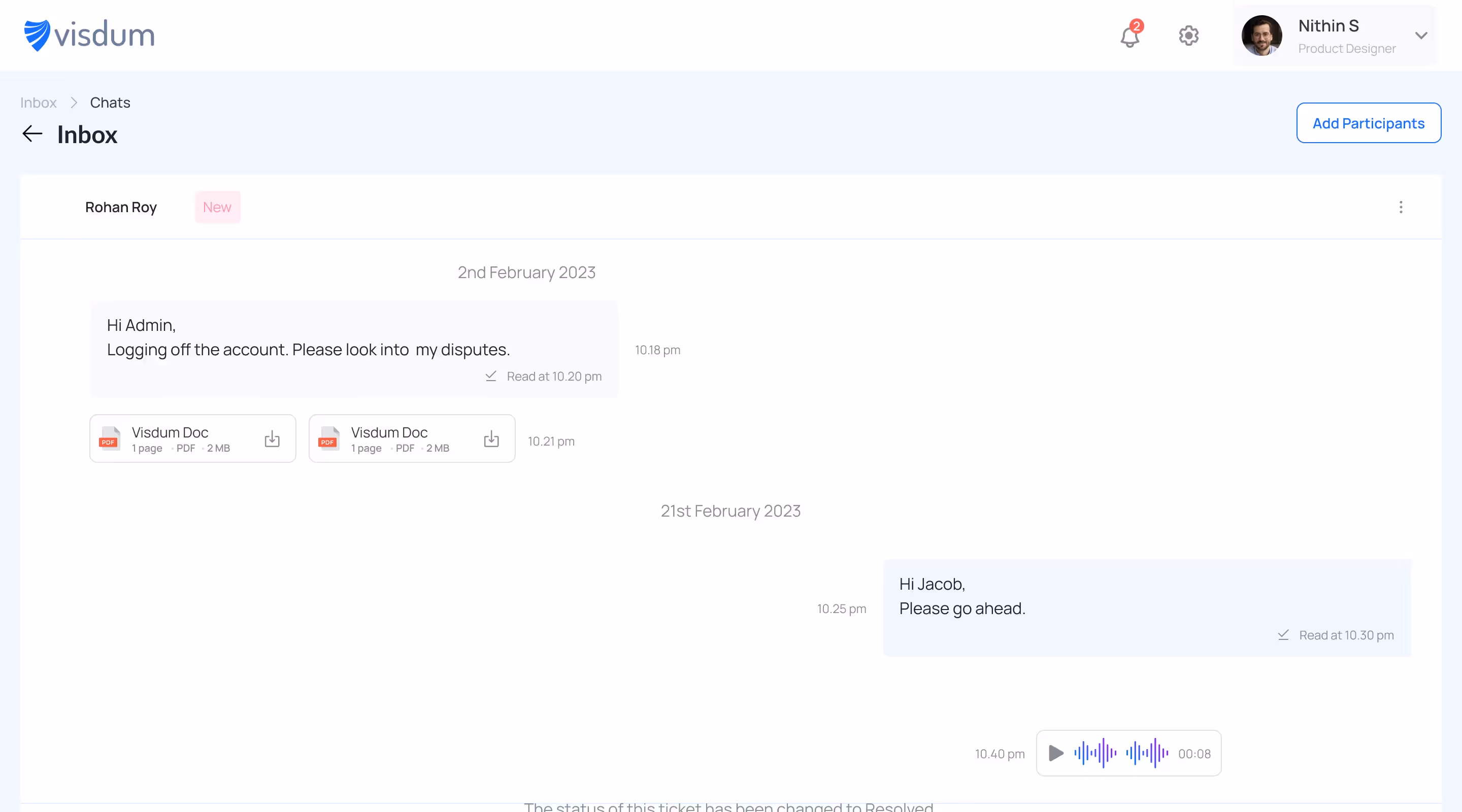 Communicate Right Within Visdum regarding commission issues to ensure no email threads of lost in translation errors