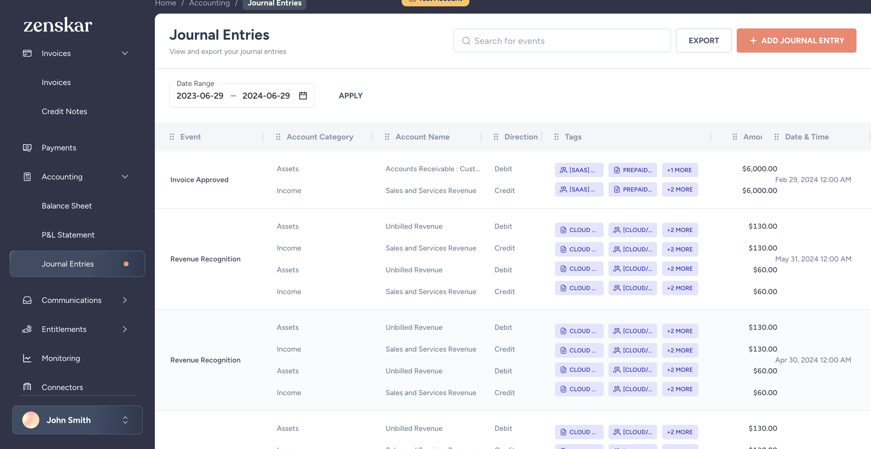 Zenskar Revenue Recognition Software