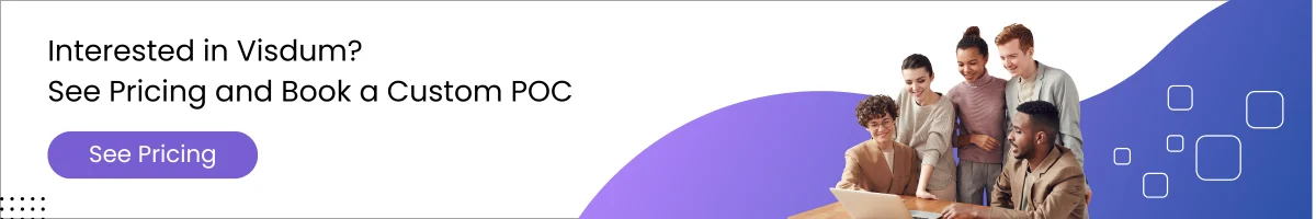 Visdum pricing page banner CTA