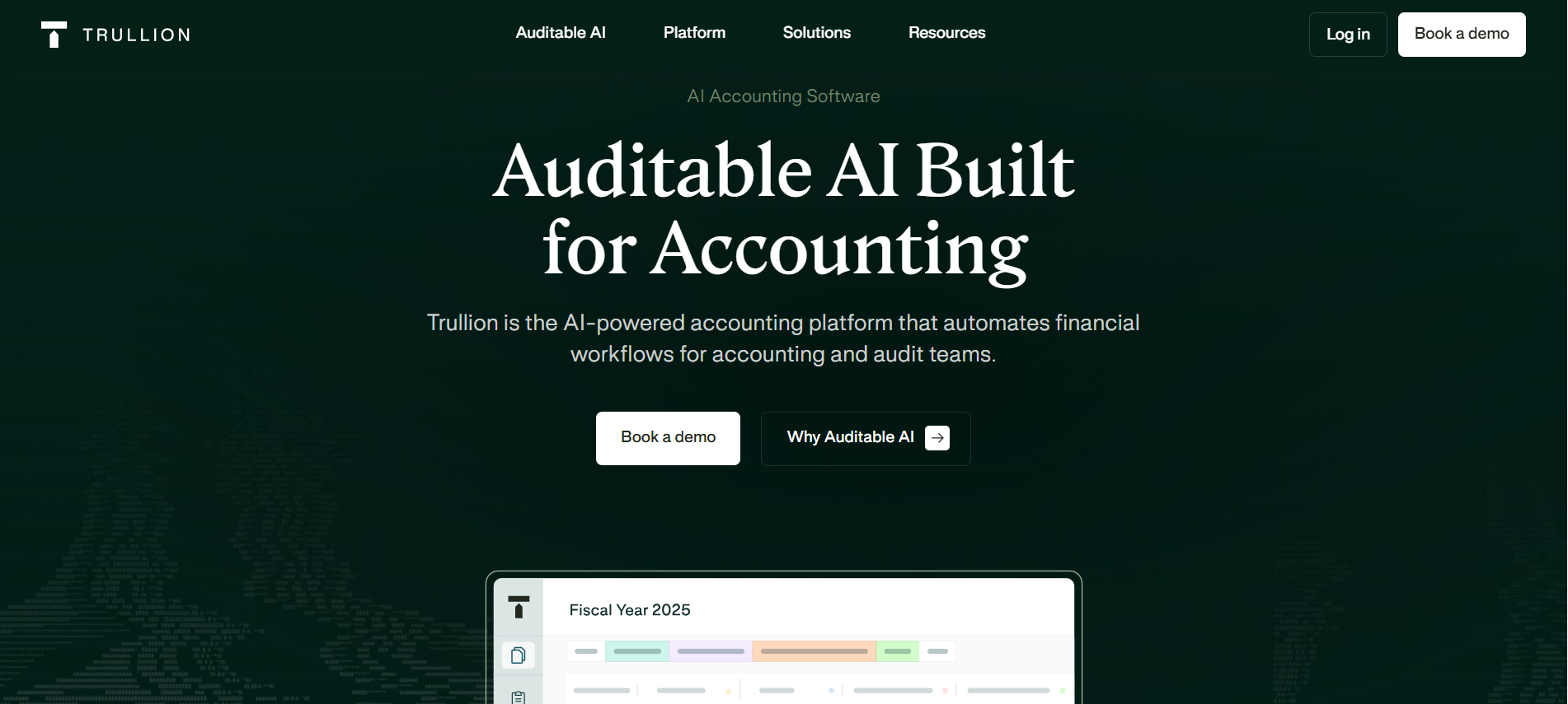 Image of Trullion - AI powered financial software