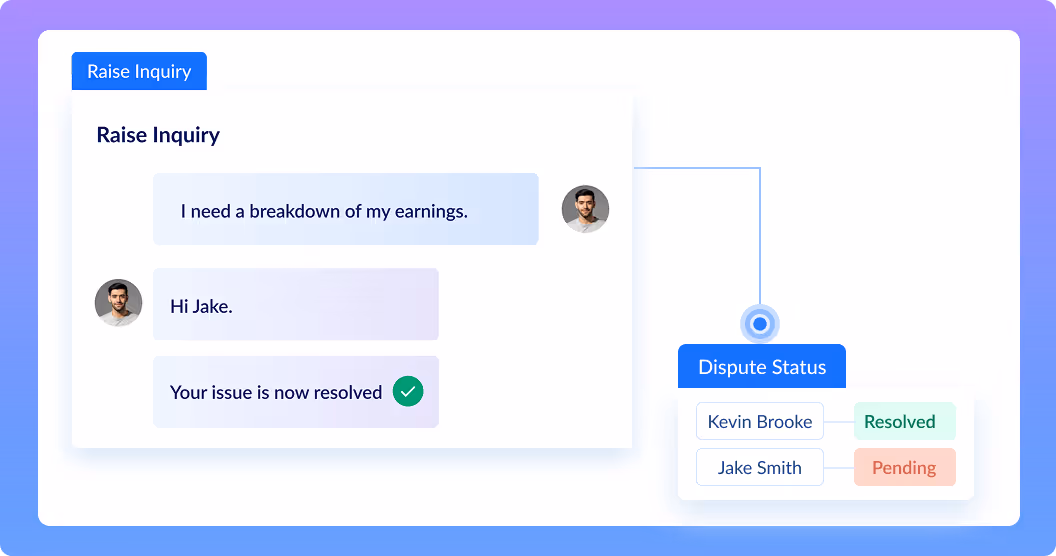 Product Tour - Resolve commission disputes quickly and efficiently
