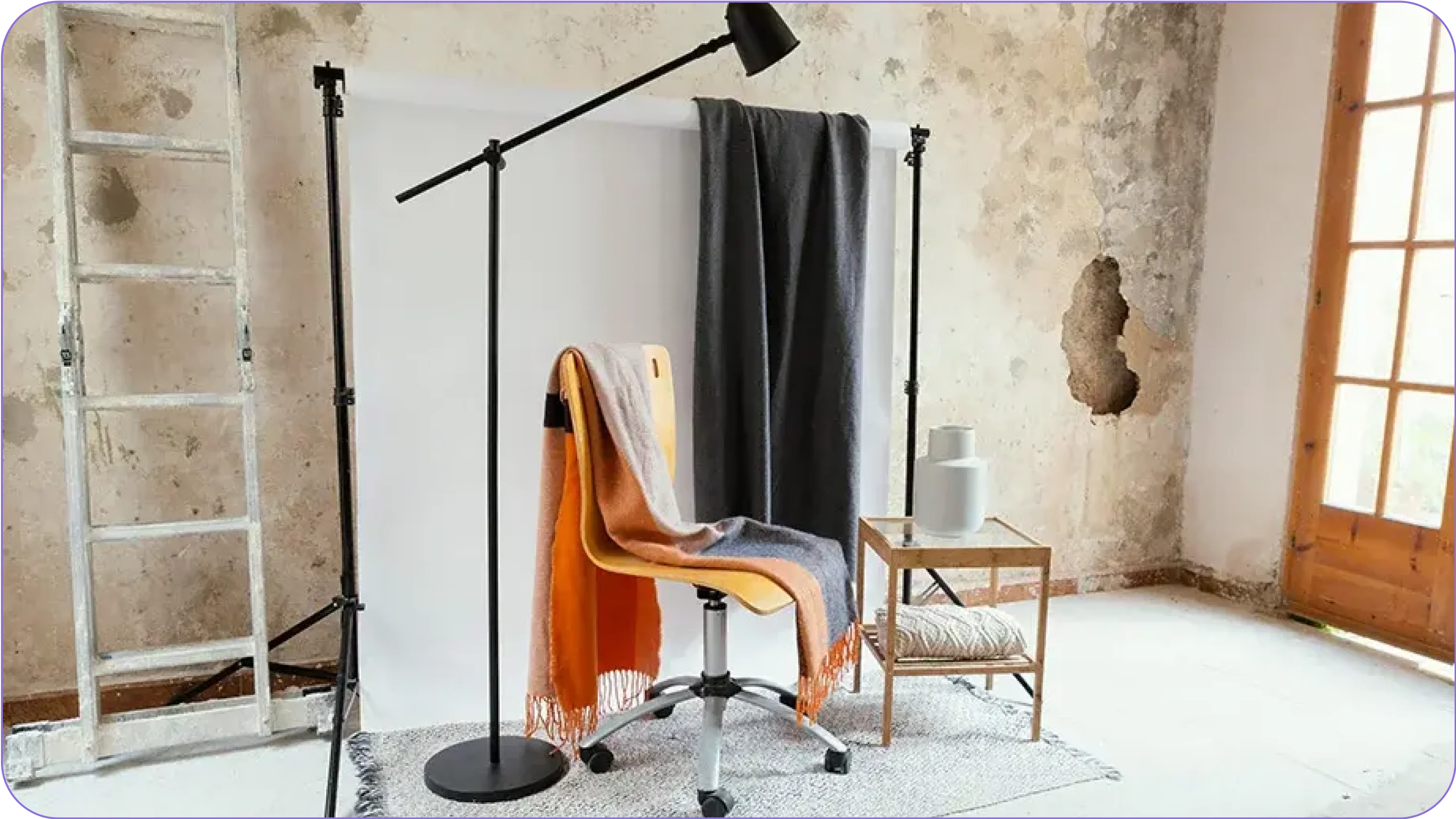 diy product photography setup for shopify
