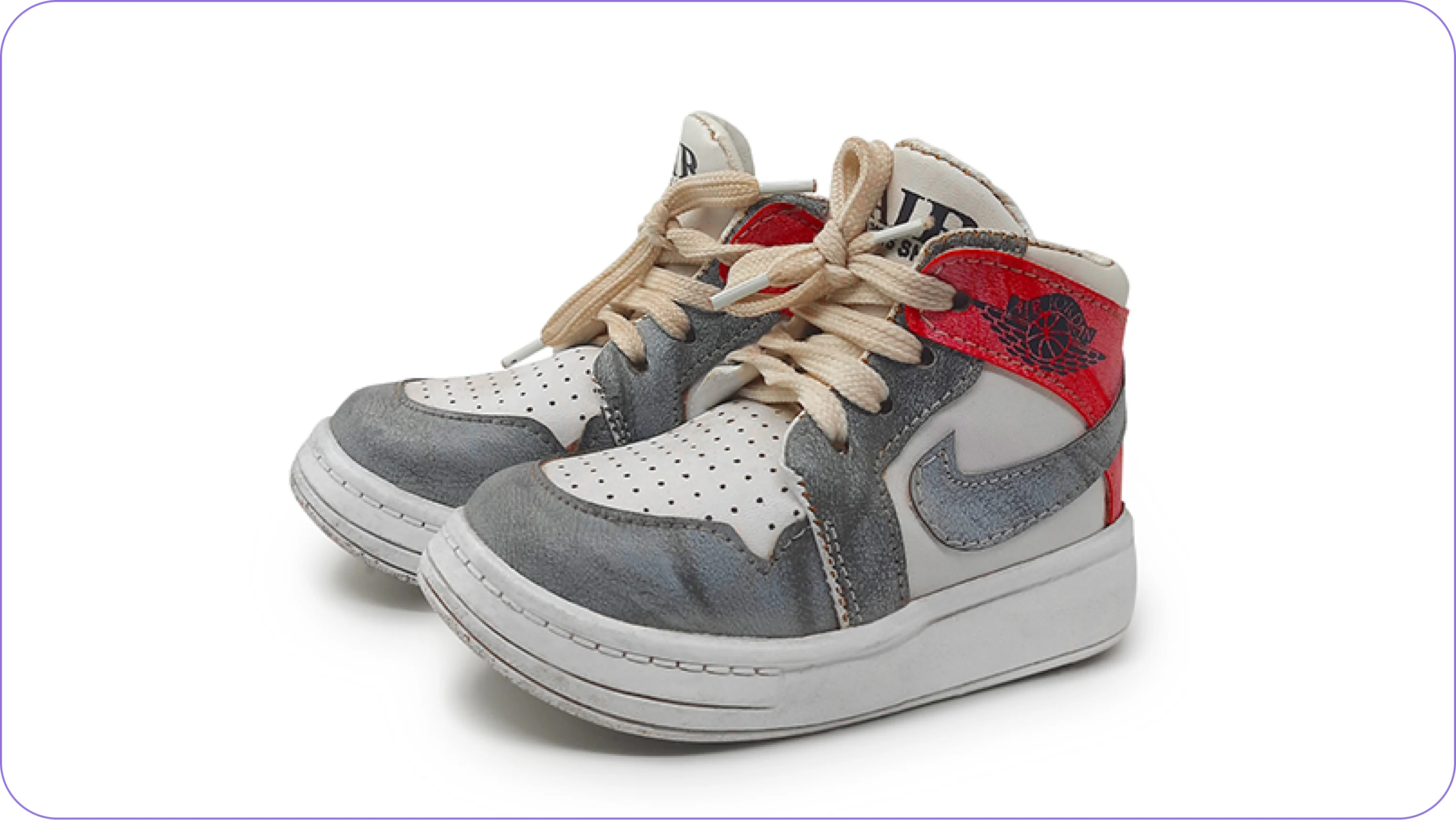 shoes photography for kaufland on white background