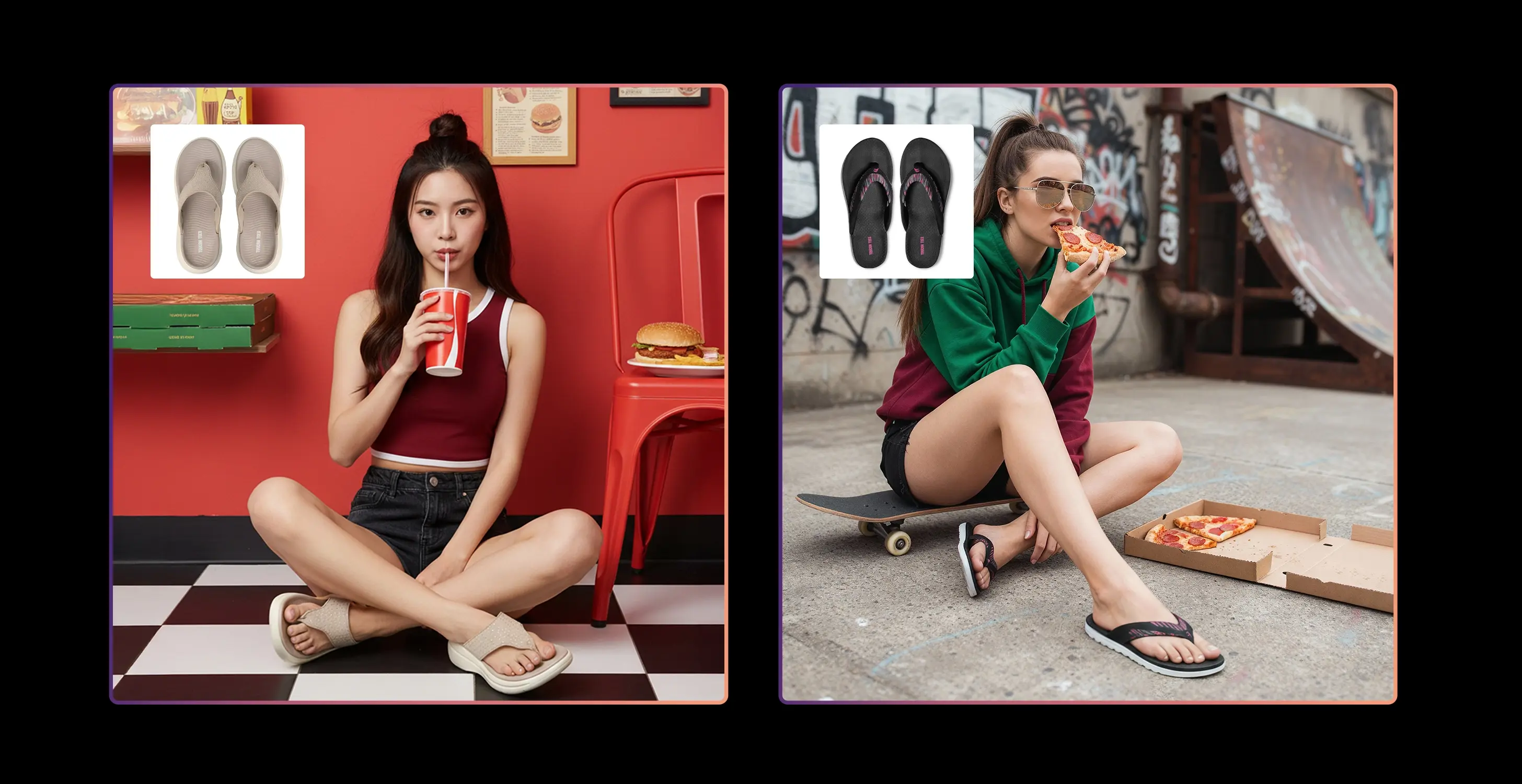 male boots on ai male model