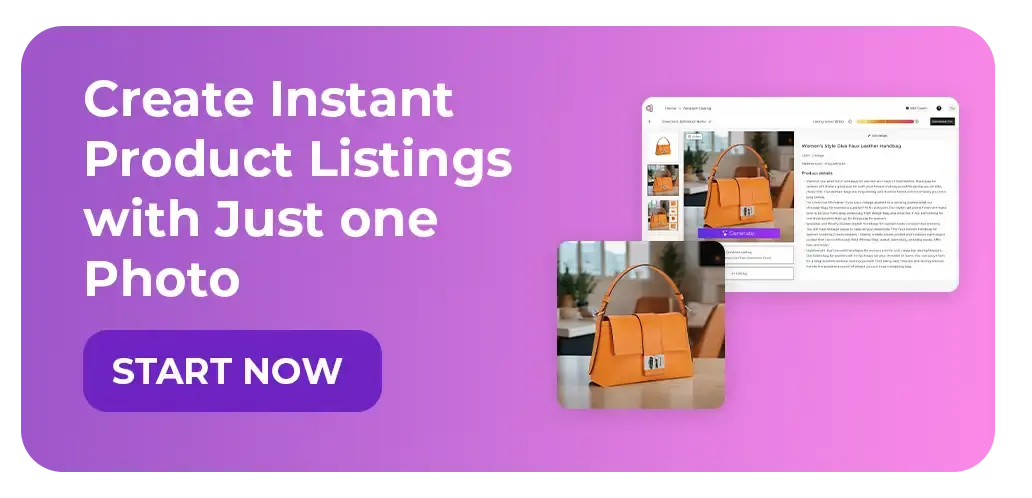 instant product listing by using ai product photography