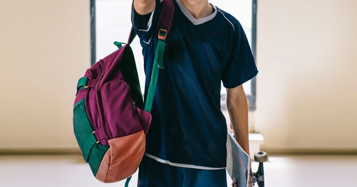 Lifestyle images for back-to-school photoshoot