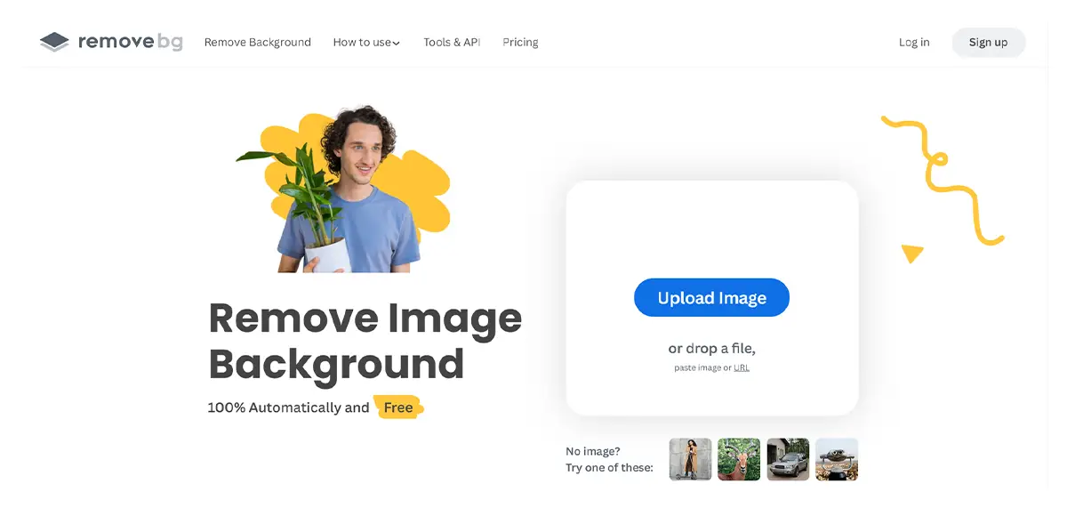 remove background from products