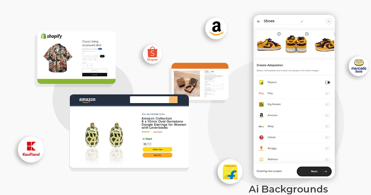 product photography for ecommerce using gen ai